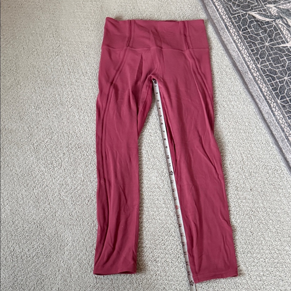 Lululemon mauve 24” leggings